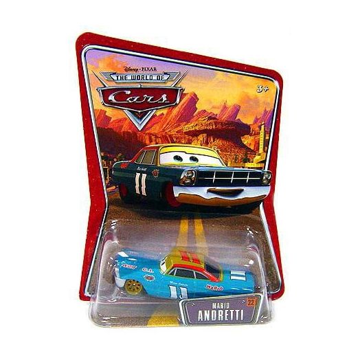 Disney Cars The World of Cars Series 1 Mario Andretti 1:55 Diecast Car