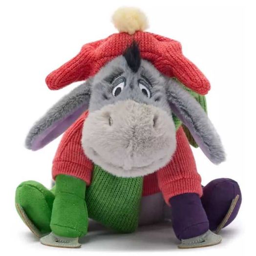 Winnie the Pooh Eeyore Ice Skating Plush