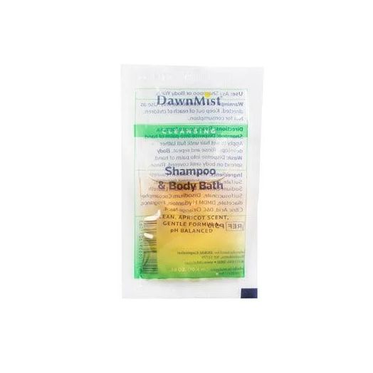 Donovan Industries DawnMist® Rinse-Free Shampoo and Body Bath, 8 oz Fresh Scent