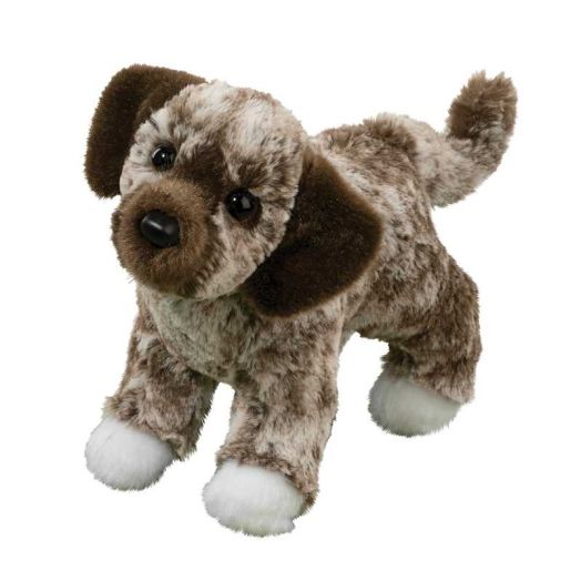 Douglas Spud Mixed Breed Mutt Dog Plush Stuffed Animal 8" Small