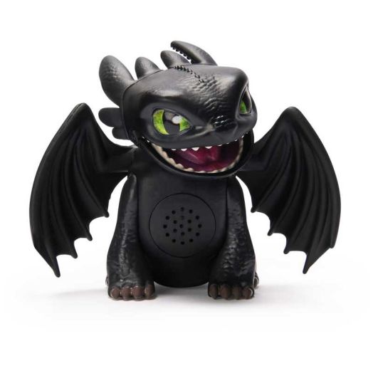 Dreamworks Dragons, How to Train Your Dragon, Interactive Roaring Minis Toothless with 25 Sounds