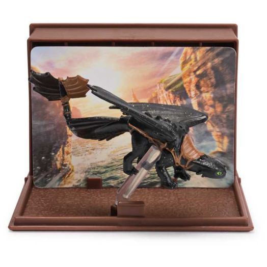 Dreamworks Dragons, World of Berk: Book of Dragons, Collectible with Card with Display Stand (Styles May Vary)
