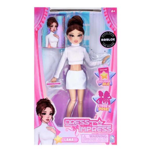 Dress to Impress - Lana Fashion Doll (12" Tall, Series 1) [Include DLC]