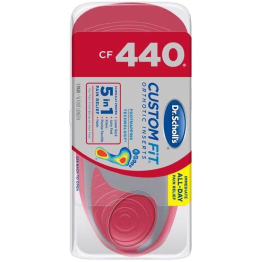 Dr. Scholl's Custom Fit Orthotic Inserts CF440 CF 440