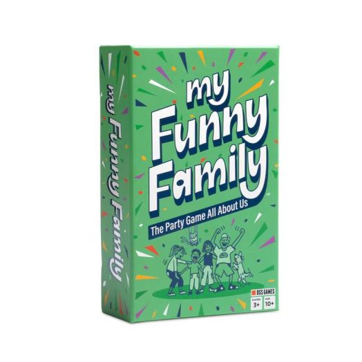 My Funny Family by DSS Games [Fun Card Game for Kids, Adults, Families, Game Night | Easy to Learn | Easter Basket Stuffer Gift Ages 10 and Up]