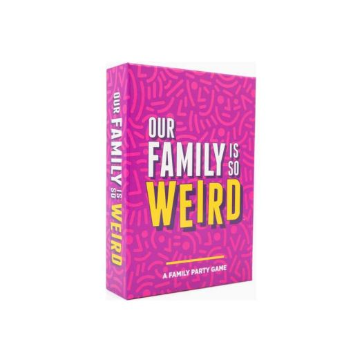 Our Family is So Weird by DSS Games [Family Card Game to Decide Who's Most Likely To | Great for Stocking Stuffers, Thanksgiving | Ages 14 and Up]