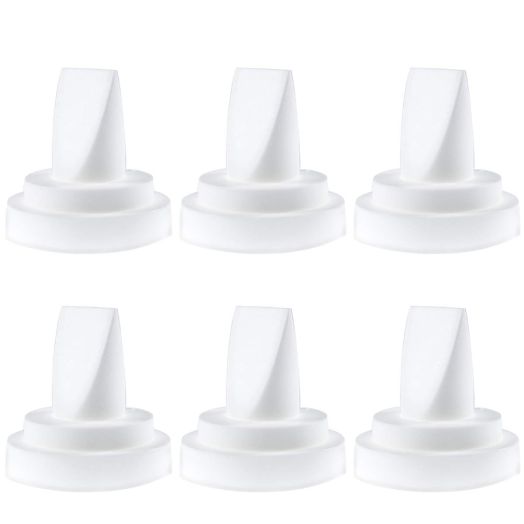 Nenesupply 6 pc Duckbill Valves Compatible with Medela and Spectra Pump Parts Use on Spectra S2 Spectra S1 and Medela Pump in Style Harmony Symphony Replace Spectra Duckbill Valves and Medela Valve