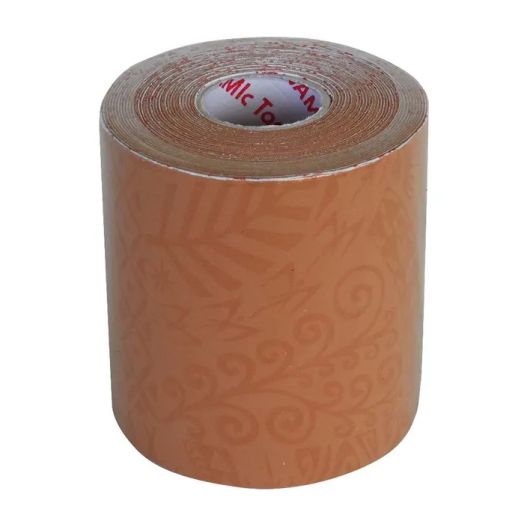 Dynamic Tape Original Biomechanical Tape, 2 Inch x 101.7 Foot Beige Tattoo Pattern