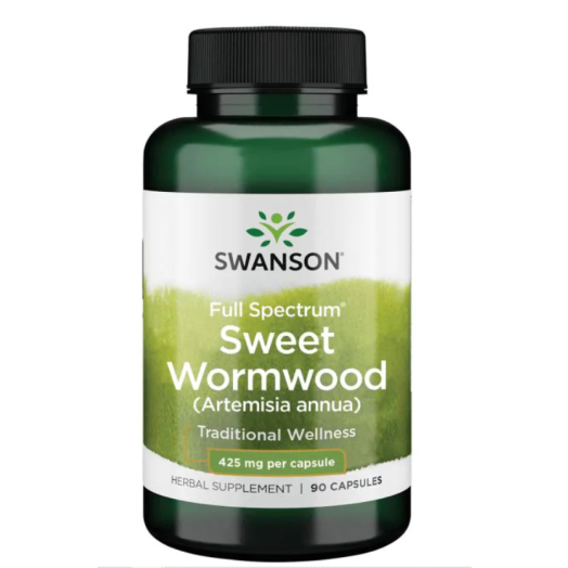 Swanson Premium Full-Spectrum Wormwood (Artemisinin) 425 mg 90 Caps