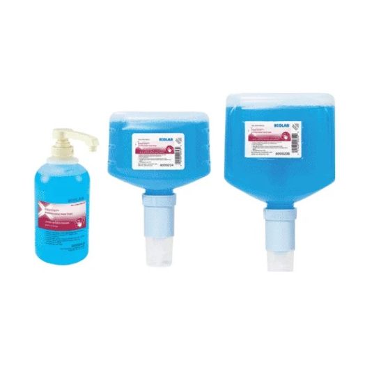Ecolab Equi-Stat Antimicrobial Hand Soap, 18.2 oz Pump Bottle