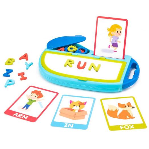 Educational Insights Alpha Magnets GO! Spelling Activity Set, 73 Pieces, Ages 3+