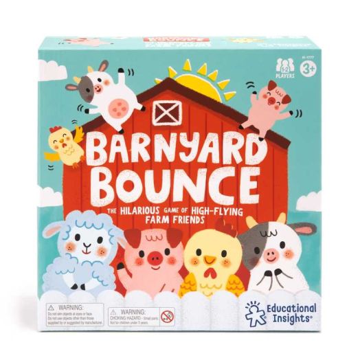 Educational Insights Barnyard Bounce Game, Preschool Memory & Matching Game, Boys & Girls Ages 3+