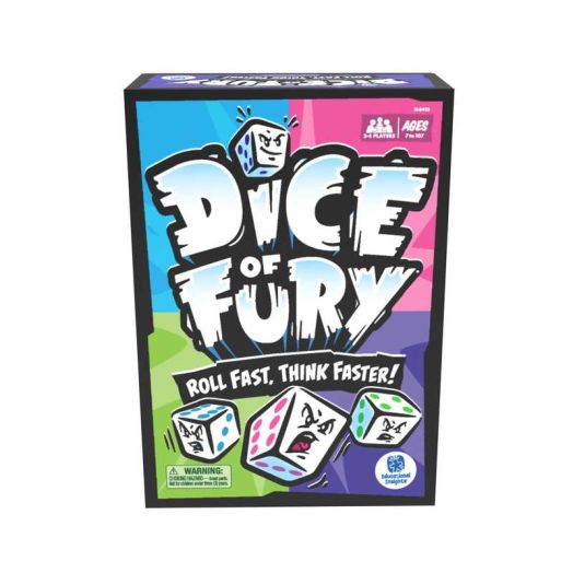 Educational Insights Dice of Fury Family Board Game, Ages 7 and up | Educational Insights