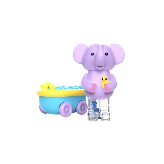 Educational Insights Zoomigos Elephant with Bath Tub Zoomer
