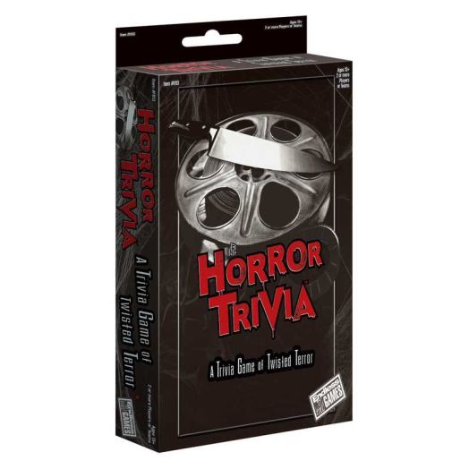 Endless Games Horror Trivia Card Game - Includes 216 Trivia Questions for Horror Fans