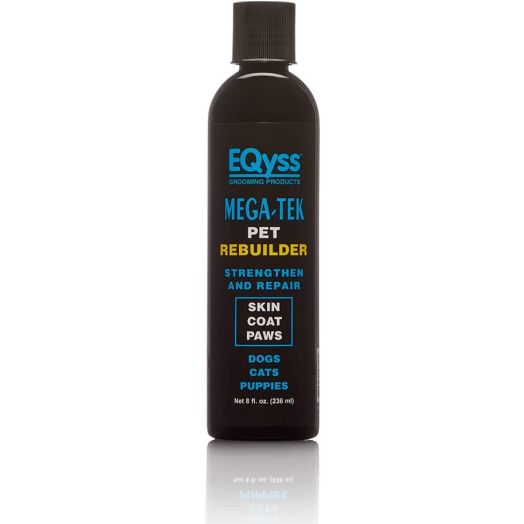 Eqyss Mega-Tek Pet Rebuilder (8 oz) - Repairs Damaged Skin, Coat and Paws (Packaging May Vary)
