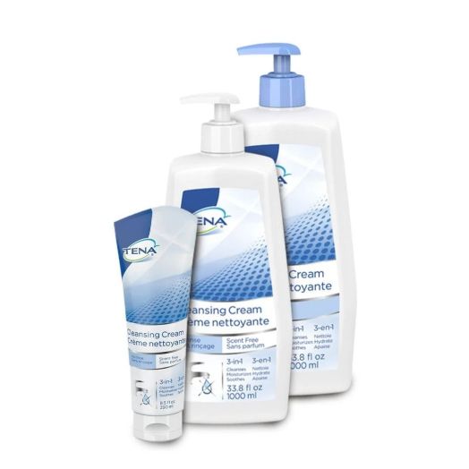 Essity TENA ProSkin Cleansing Cream, 33.8 oz Pump Bottle Fragrance Free