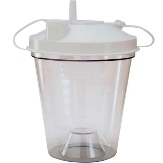 Drive Medical Evo 800cc Disposable Suction Canister, 800 cc