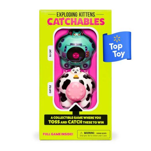 Catchables 2pk DJ and Cattle Party Game from Exploding Kittens ( Exclusive)