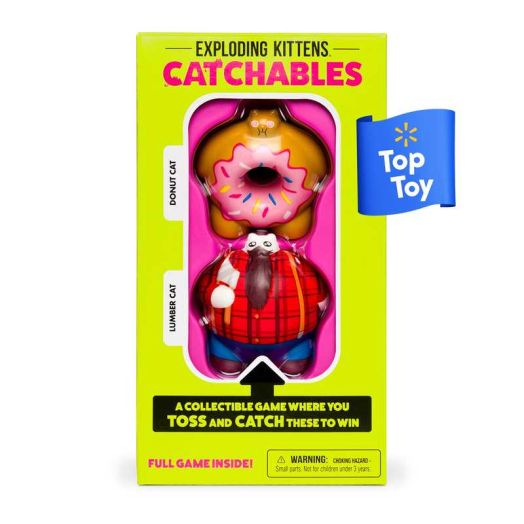 Catchables 2pk Donut and Lumber Party Game from Exploding Kittens ( Exclusive)