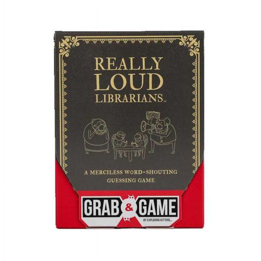 Exploding Kittens: Really Loud Librarians Grab & Game