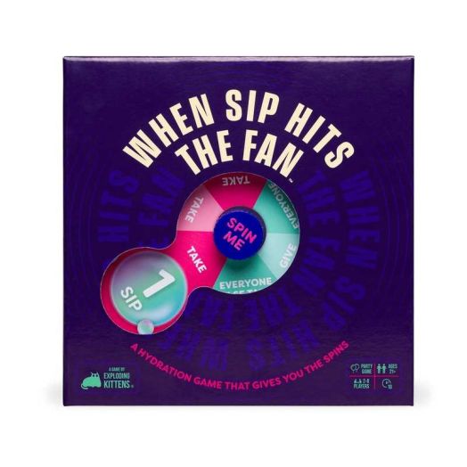 Exploding Kittens When Sip Hits The Fan, The Hydration Game that Gives You the Spins