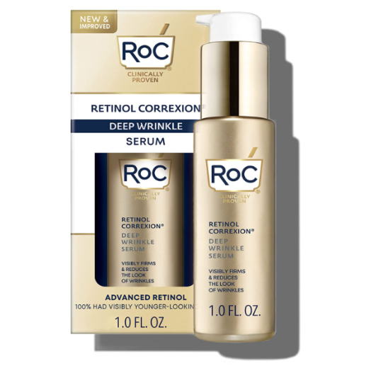 RoC Retinol Correxion Deep Wrinkle Anti-Aging Facial Serum, 1 fl. oz