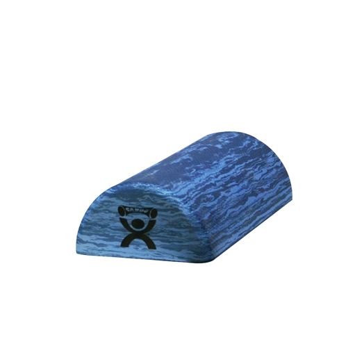 Fabrication Enterprises CanDo EVA Foam Roller, Extra Firm Blue 6 x 12 Half-Round