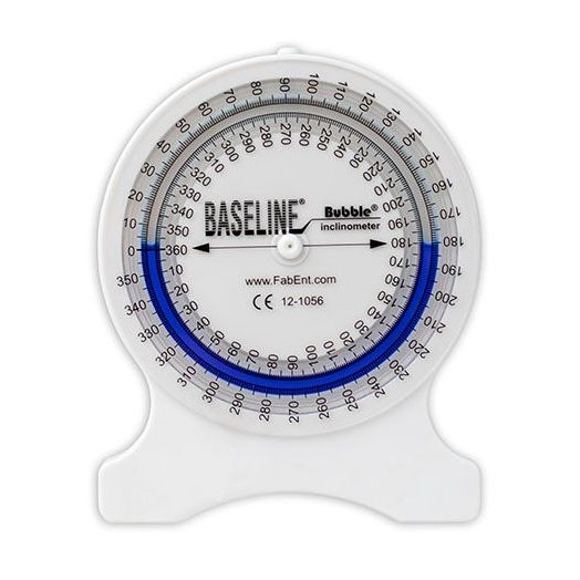Fabrication Enterprises Baseline Bubble Inclinometer, 4 x 0.2 x 4 Inches