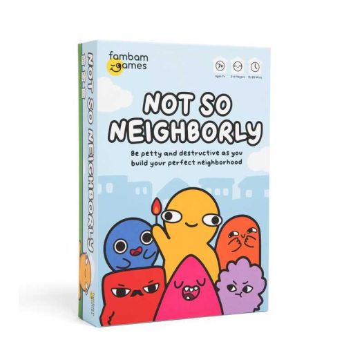 FamBam Games Not So Neighborly Card Game, Ages 7+, Perfect for Game Nights ( Exclusive)