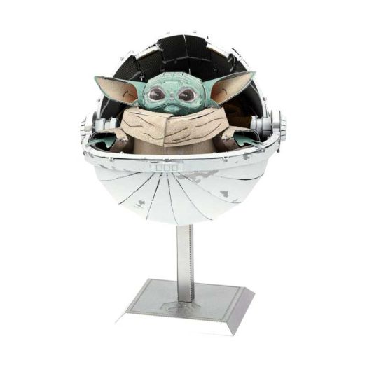 Fascinations Metal Earth Premium Series ICONX 3D Metal Model Kit - Star Wars The Mandalorian - The Child