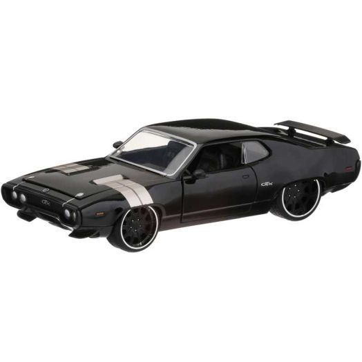 Jada Toys 1:24 Fast & Furious 8 Dom's '72 Plymouth GTX Play Vehicle
