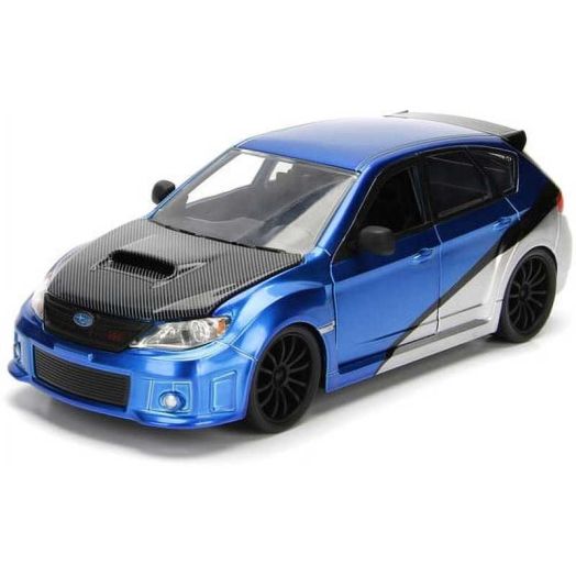Jada Toys 1:24 Fast & Furious - Brian's Subaru Impreza WRX STI Car Play Vehicle