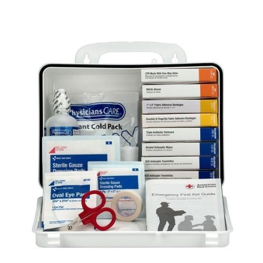 First Aid Only 16-Unit Trucker's Weatherproof First Aid Kit, Plastic Case