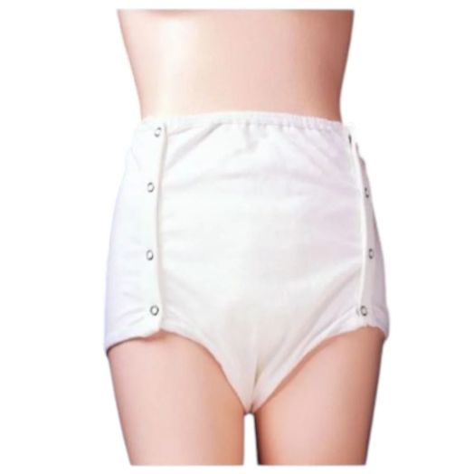 First Quality Snap Pants Cotton, 3X Side Snap Adaptive Trousers