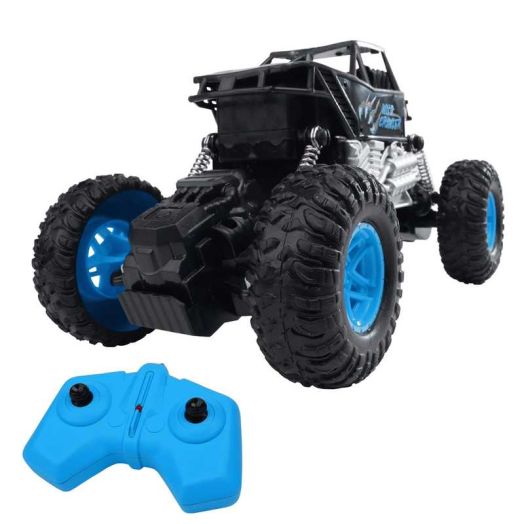 USA Toyz Wild Crawler RC Monster Truck Off-Road 4x4 Spring Break Outdoor Rock Crawler High Suspension for Kids Ages 6+