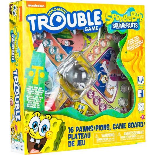 Nickelodeon Spongebob Squarepants Trouble Game