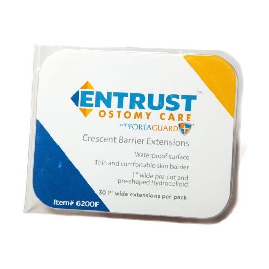 Fortis Medical Entrust Crescent Barrier Extension Strips, Box of 30