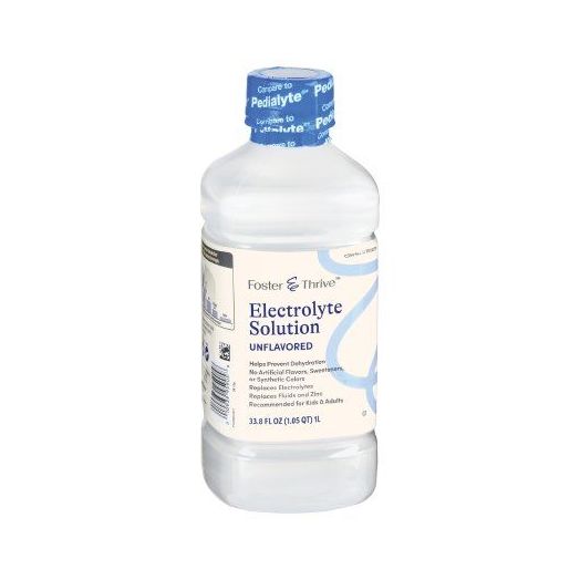 Foster & Thrive Oral Electrolyte Solution, Grape 33.8 oz