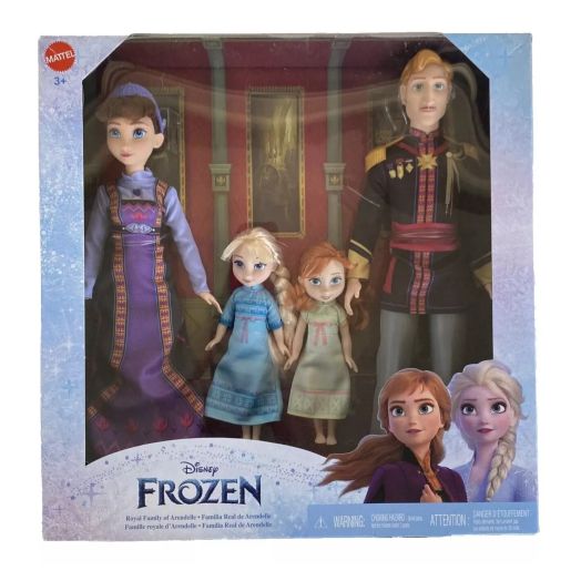 Disney Frozen 2 Arendelle Royal Family 4 Doll Set