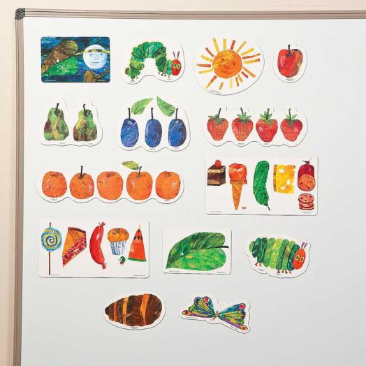 Hungry Caterpillar Story Telling Magnet - Educational - 14 Pieces