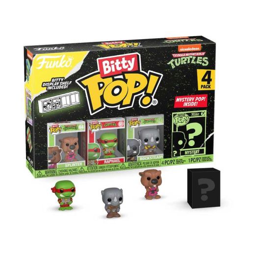 Funko Bitty POP! 4-Pack: Teenage Mutant Ninja Turtles - Splinter Collectible Vinyl Mini-Figures