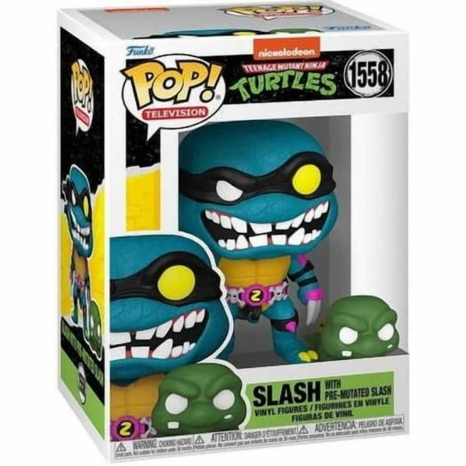Pop Television Teenage Mutant Ninja Turtles 3.75 Inch Action Figure - Slash with Pre-mutated Slash #1558