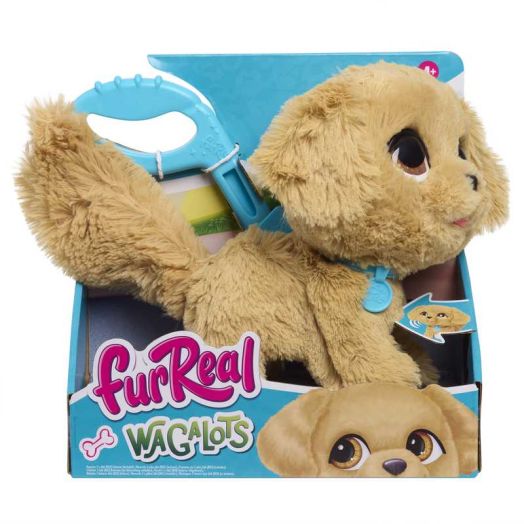 furReal Wag-A-Lots Golden Retriever, 8 inch Interactive Toy dog, Boys and Girls Ages 3 up