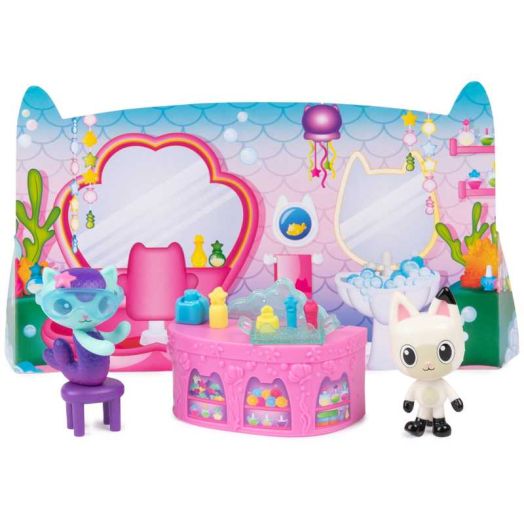 Gabby's Dollhouse, Mermaid-lantis Spa Science Figure Furniture Pack