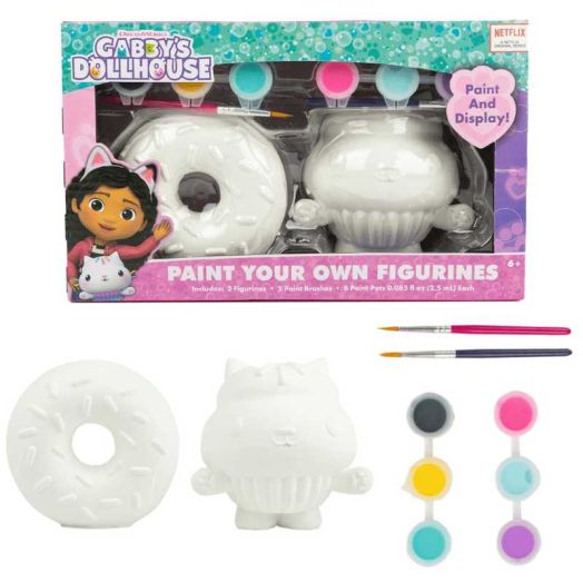 Gabby's Dollhouse Figurines DIY Paint Set Arts and Crafts for Kids