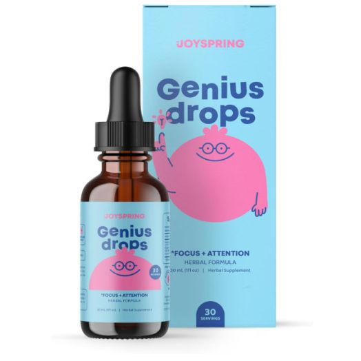 JoySpring Genius Drops Focus Support - 1 fl. oz (30 ml)