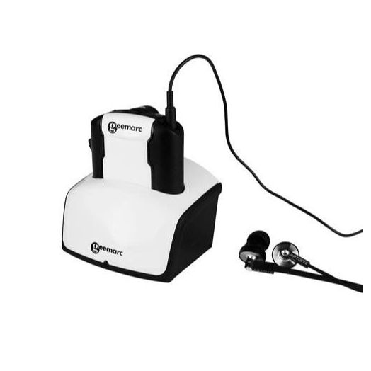 Geemarc CL7350AD OPTI Clip TV Listener, Extra Charging Base and Headset