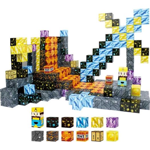 108PCS Magnetic Building Blocks Toys - Montessori Toy Set, Magnetic Blocks for Boys and Girls Aged 3+ Years Old