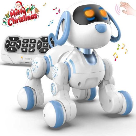 RC Robot Dog Toy for Kids, Interactive Learning Robot Toy with Lights & Sounds, Best Gift for Ages 3-8 Boys & Girls